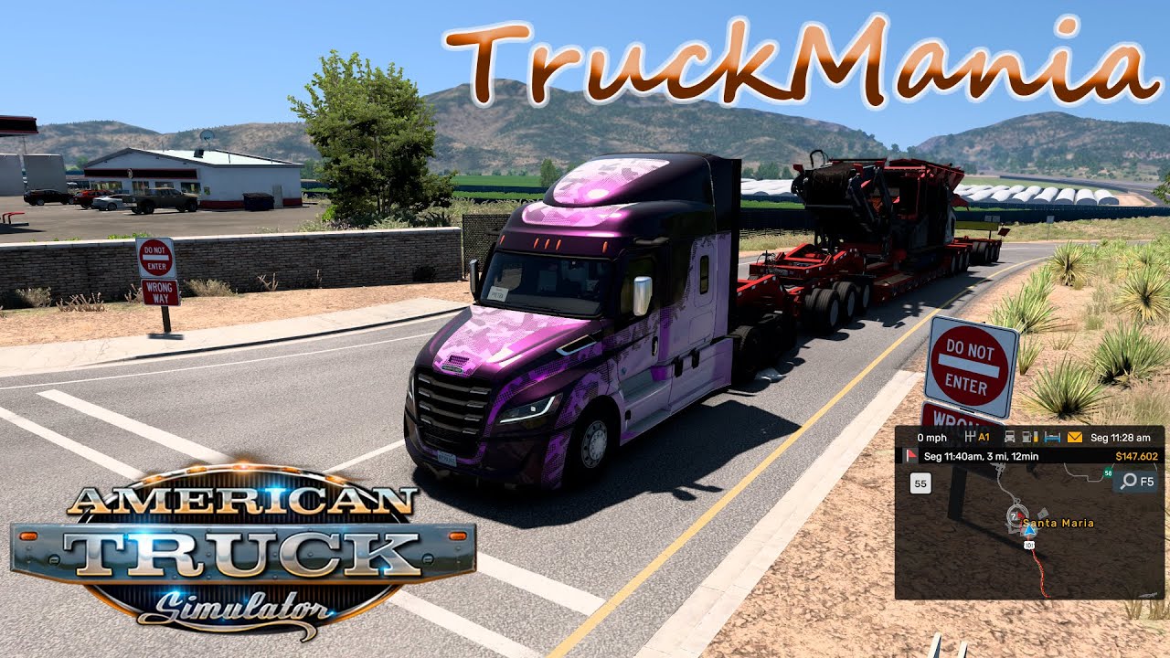 American Truck Simulator = 26/0108 - Viajando pelo Estados Unidos