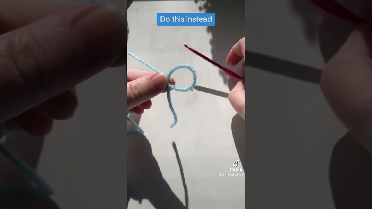 The Easiest And Best Way To Do A Magic Circle Crochet Magiccircle Crochettutorial
