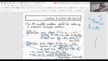 Lesson 4: Algorithmic Lower Bounds by Mohammad Hajiaghayi: 3-Partition Problem & Proving NP-Hardness