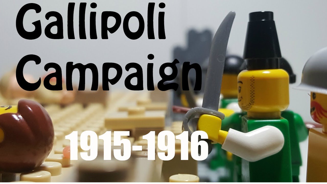 Lego WW1 Soldier ANZAC Golipoli Campaign Minifigure