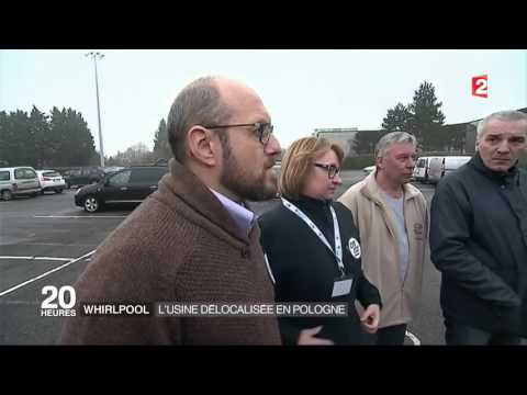 Whirlpool l'usine délocalisée en Pologne - 25 01 2017