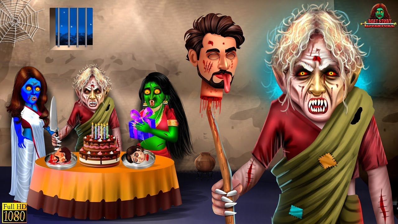 Download गरीब चुड़ैल का बर्थडे | Garib Chudail Ka Birthday | Horror Stories | Hindi Kahani | Horror Kahaniya