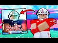 I Played the New COLLEGE FOOTBALL GAME on Roblox!