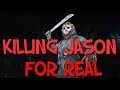 WORLD'S FIRST *REAL* JASON KILL!! (Jason fighting back!) Friday the 13th Game