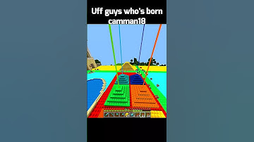 Jongens, ik heb een blok goud nodig, maar Camman18 blokkeert mijn weg #minecraft #trending #gamep...