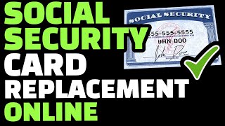 SOCIAL SECURITY CARD REPLACEMENT ONLINE FOR FREE screenshot 4