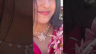 Daisy flower neckpiece tutorial 💕🌸😍 #viral #creativestyle #trending #viral #daisy #art #fashion