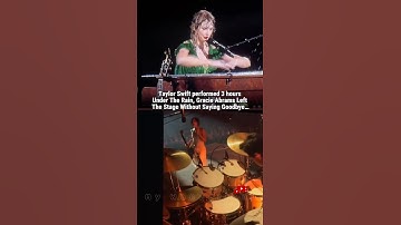 Gracie Abrams vs Taylor Swift: How They Handled the Rain!It’s festival fault but not even a goodbye?