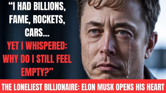 The Loneliest Billionaire: Elon Musk Opens His Heart - YouTube