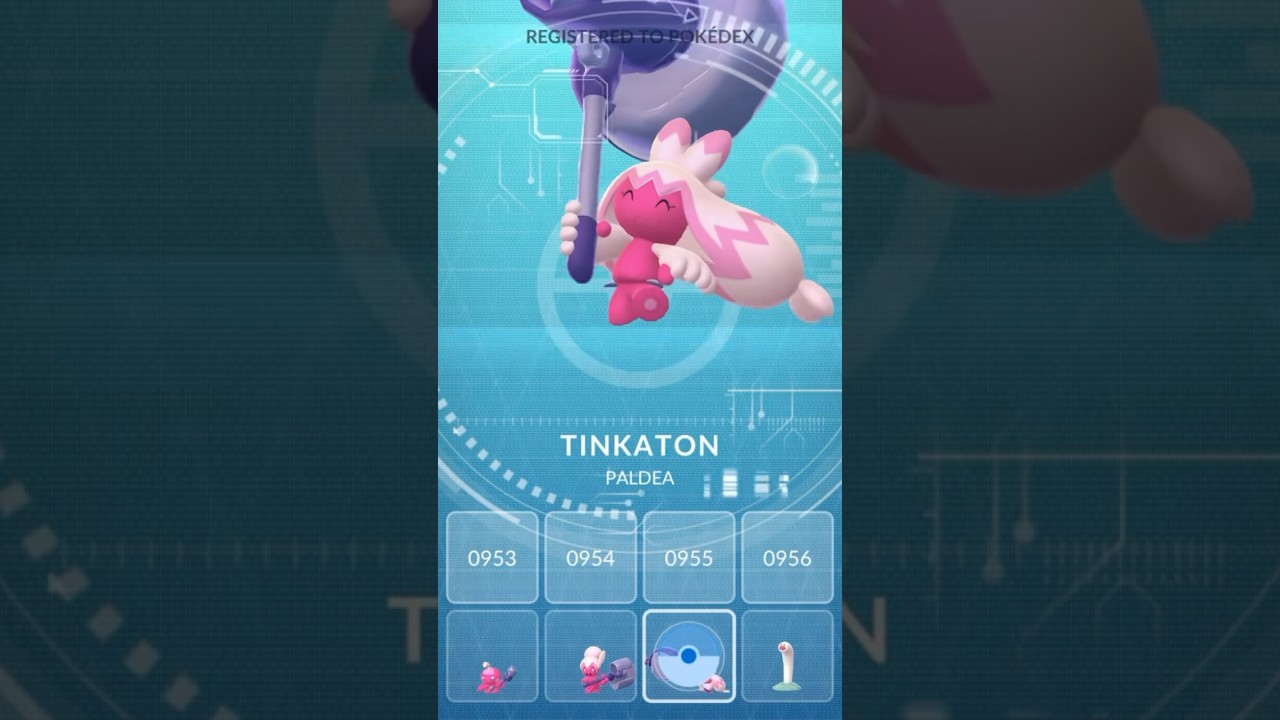 Tinkatuff and Tinkaton Evolution Pokémon GO