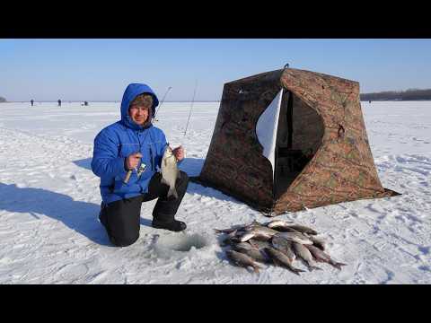 Трудовая Астраханская рыбалка. Моя первая ночёвка на льду