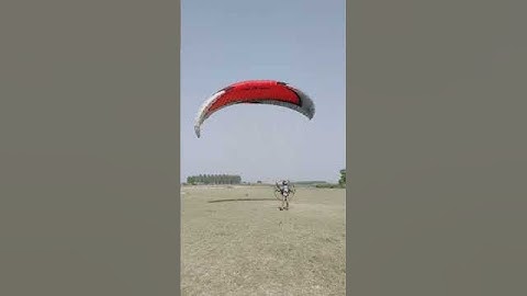 strong wind paramotor takeoff #shorts #paramotorpilot