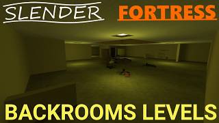 Slender Fortress - Backrooms Levels [New Hybrid Map]