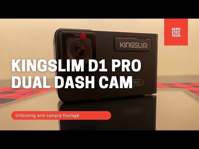 Kingslim D1 Pro Dual Dash Cam