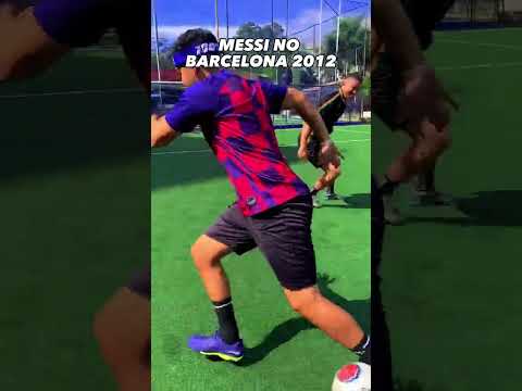 O MESSI JOGANDO