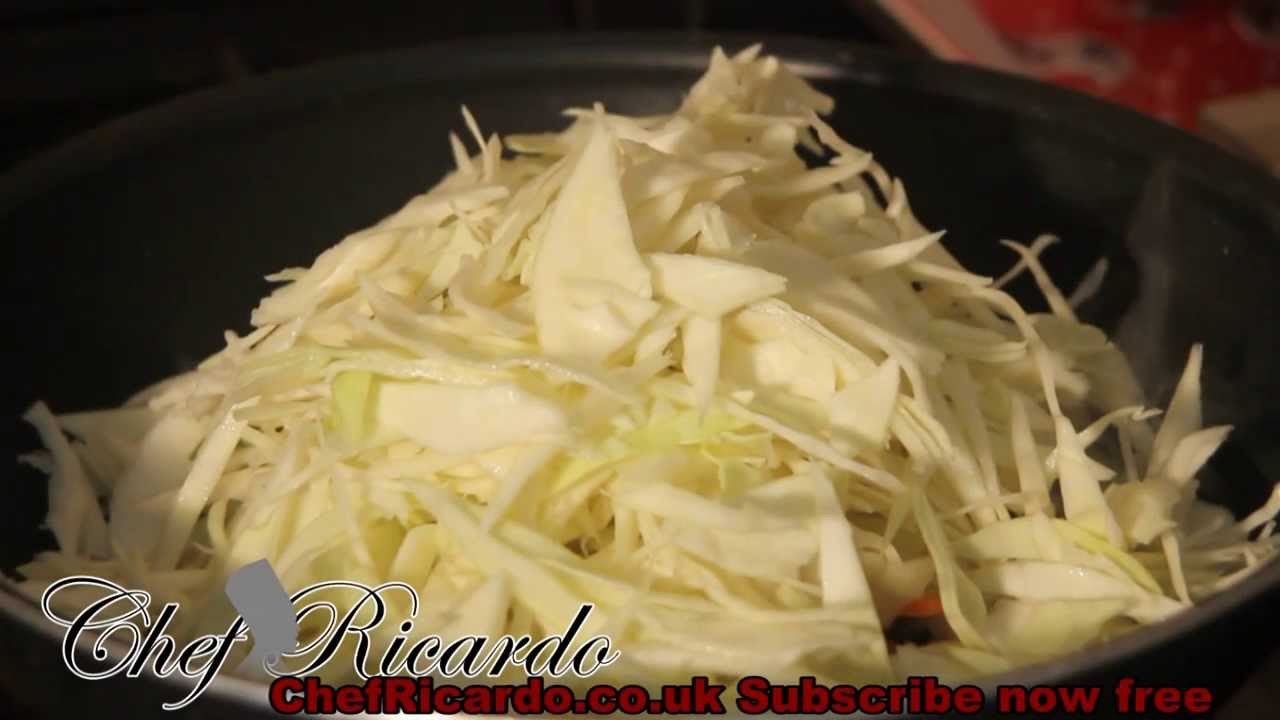 Stir Fry Vegetable Cabbage For Christmas | Recipes By Chef Ricardo | Chef Ricardo Cooking