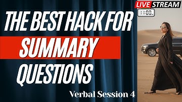 How to Answer the Summary Questions in XAT 2026 | Increase your Accuracy in Verbal XAT | SNAP| CMAT