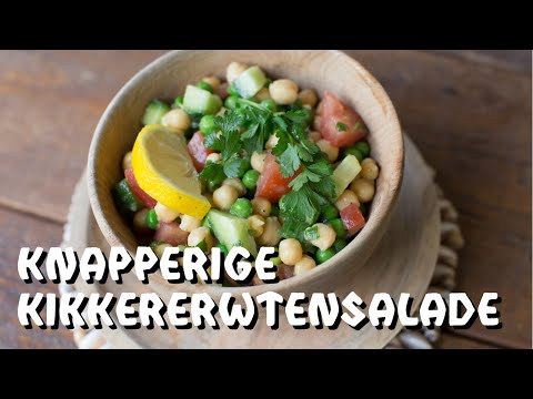 Video: Avocado- En Kikkererwtensalade - Een Stapsgewijs Recept Met Een Foto