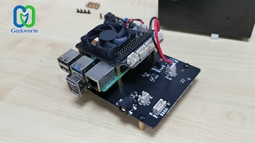 How to Install Raspberry Pi 4 X825 V1.5 2.5" SATA Storage Board +X825-C6 Case+ X735 V2.1 Board?