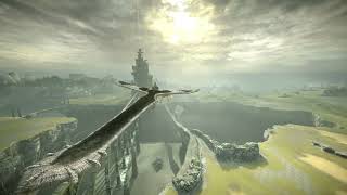 Shadow of the colossus Ps4 - Avion crossing the Forbidden Lands