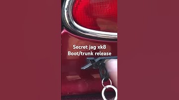 Secret Jaguar xk8 XKR x100 boot / trunk key hole