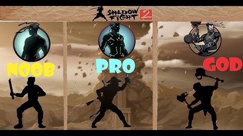 Shadow Fight 2 Noob VS Pro VS God.