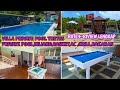 Villa prigen private poolbiliardbasketgrillac  rute  riview lengkap