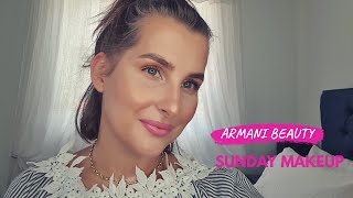 EASY 10 MIN SUNDAY MAKEUP. ARMANI BEAUTY, INGLOT AND MORE...