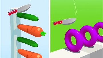 Slice It All Gameplay! Satisfying and Relaxing ASMR Slicing Video NEW UPDATE