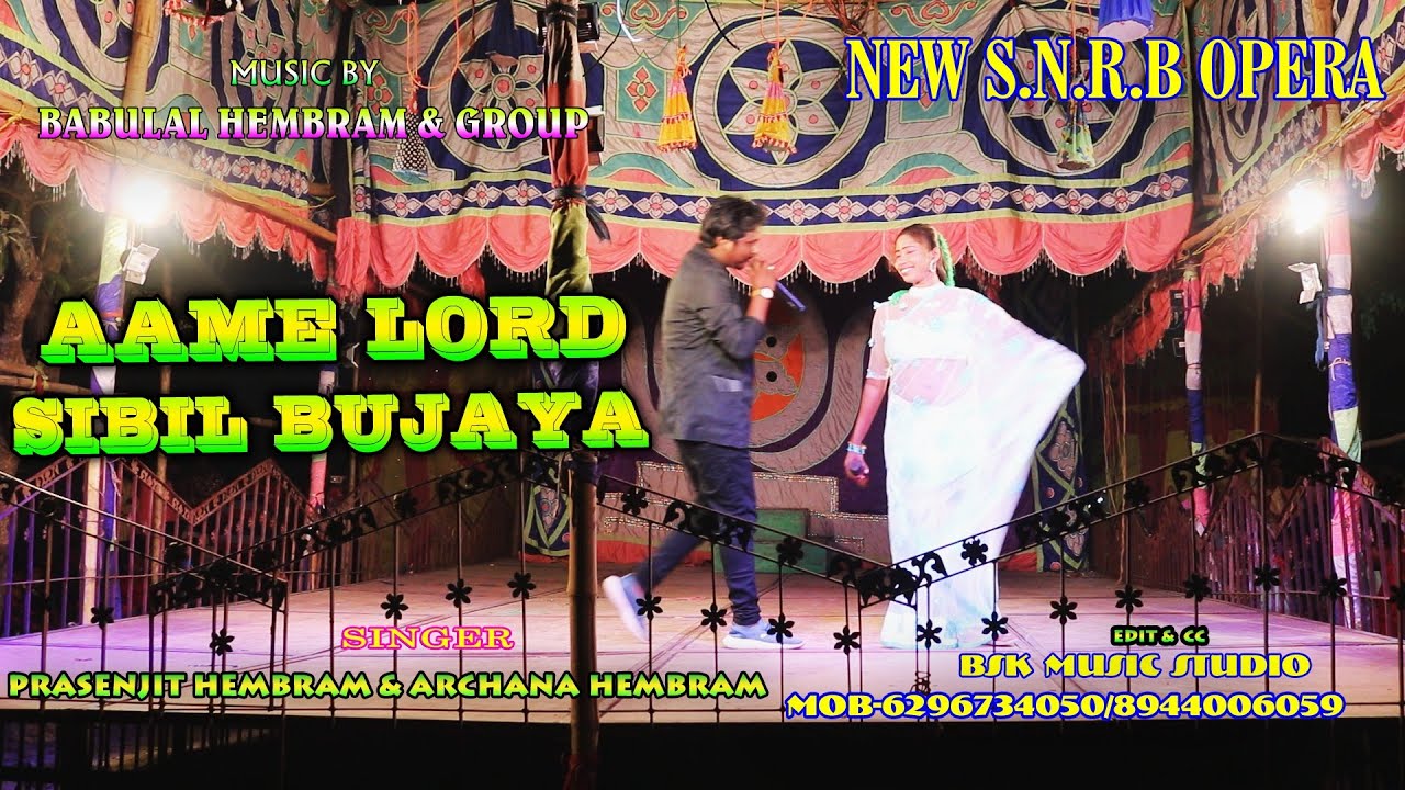 Prasenjit Hembram & Archana Hembram ll New S N R B Opera ll New Santali Jatra  Video2022