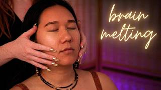 The Most Intense Tingle Treatment...Face Tracing, Hair Play & Whispers ( feat.@semideasmr ) ✨ screenshot 2