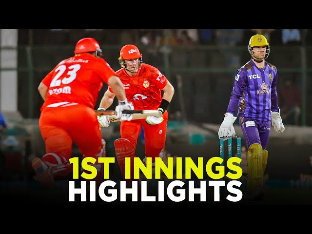 PSL 9 | 1st Innings Highlights | Islamabad United vs Quetta Gladiators | Match 32 | M2A1A class=