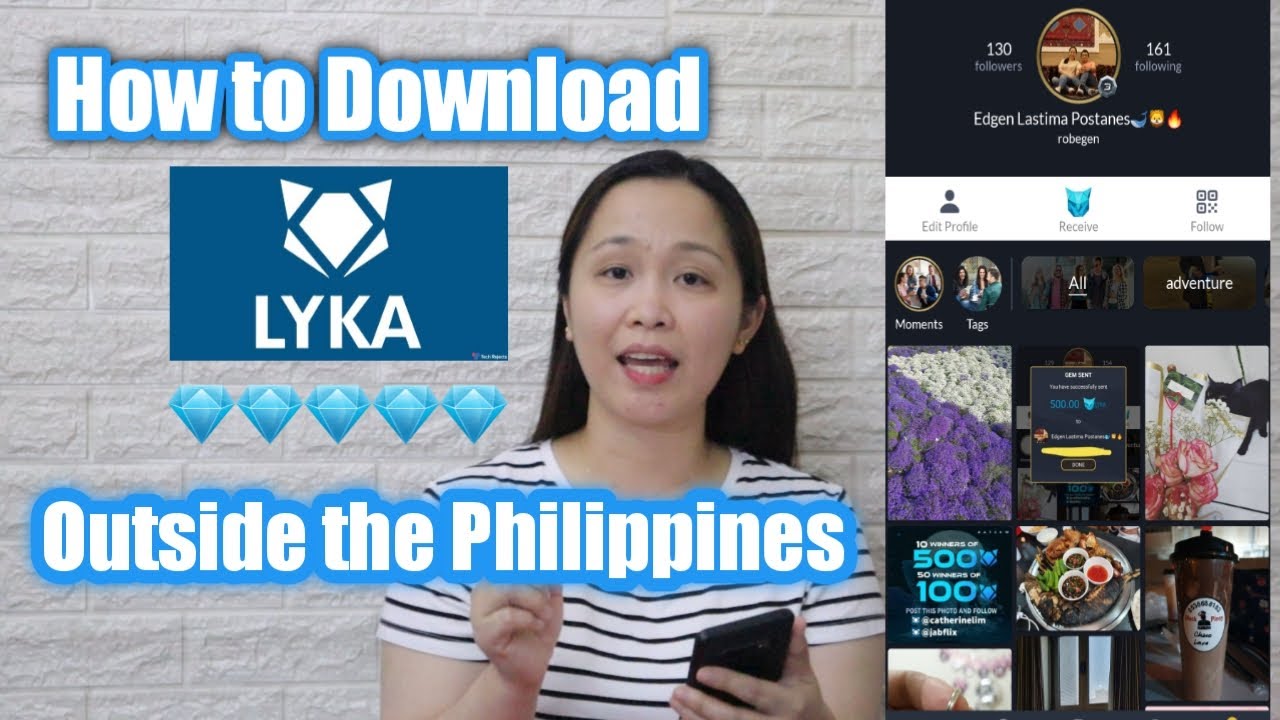 HOW TO DOWNLOAD LYKA APP OUTSIDE THE PHILIPPINES RobeGen YouTube