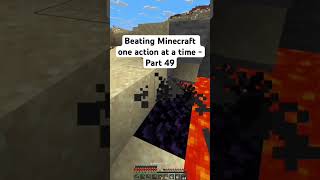 Beating Minecraft one action at a time - Part 49