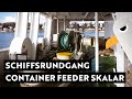 Rundgang über die Skalar 🚢 Kreuzfahrt auf einem Containerschiff