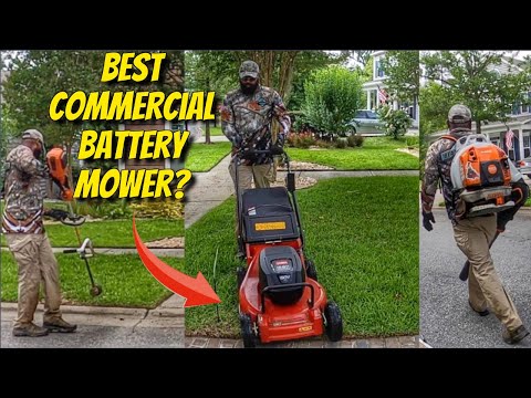 Best Commercial Battery Mower? TORO 60V commercial lawn mower