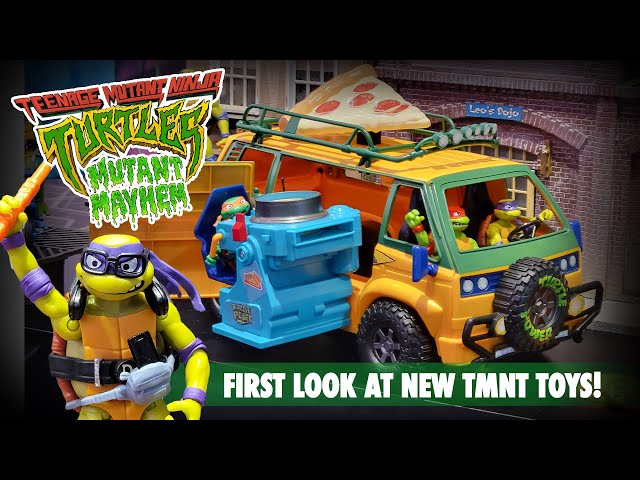 Playmates Toys: Teenage Mutant Ninja Turtles Mutant Mayhem Action Figures  First Look