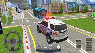 Police Car Parking Simulator Gameplay 🔴 NYPD Cop Car Parking Game 2026 | ARM GAMENG screenshot 3