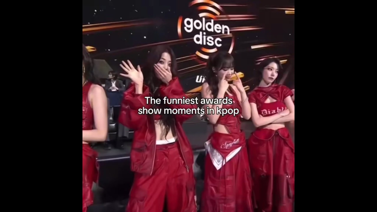Kpop Funniest Award Show #lesserafim #itzy #bts #jyp #kpop #short #music