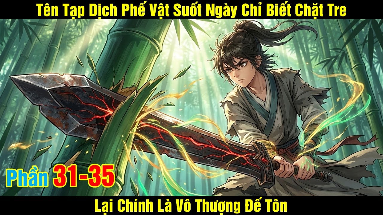 [Phần 31-35] Tên Tạp Dịch Phế Vật Suốt Ngày Chỉ Biết Chặt Tre Lại Chính Là Vô Thượng Đế Tôn
