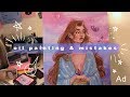 Oil Painting Process & Chatting Mistakes | Ad