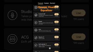 Huawei Music Equalizer screenshot 5