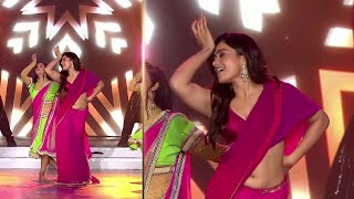 Rashmika Super Hot Navel & Armpit Show | Rashmika Pushpa 2 |