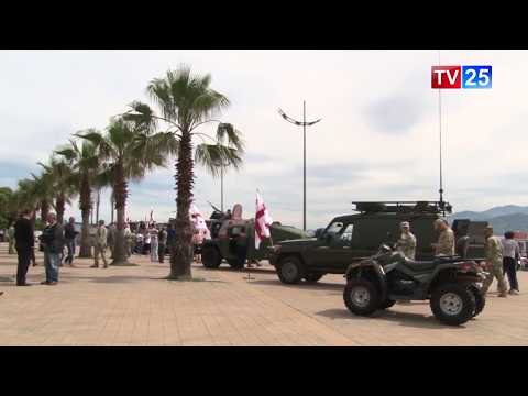სამხედრო ტექნიკა საოცრებათა პარკის ტერიტორიაზე