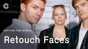 Capture One mobile | Retouch Faces