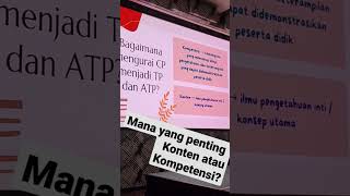Konten Atau Kompetensi Yang Lebih Penting?