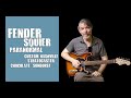 Fender Squier Paranormal Custom Nashville Stratocaster - Chocolate Sunburst