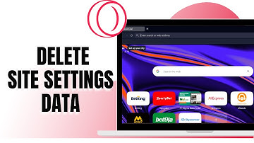 HOW TO DELETE SITE SETTINGS DATA ON OPERA GX