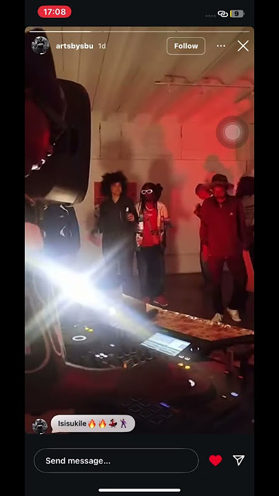 Bongi Dube - Ngenzenjani? At Solemates Event and look what happened! #dj #throwback #fyp #house