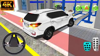 New Power KIA Rexton SUV Mercedes Benz Came to Repair Shop Gameplay#4 - 3D Driving Class Simulation